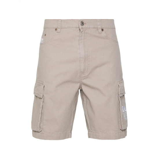 Karl Kani Ανδρική βερμούδα Retro Washed Herringbone Cargo Shorts